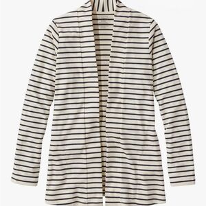 L.L. Bean Open Front Cardigan Size XL NWT